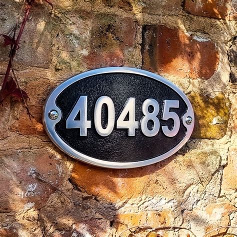 Traditional House Numbers – The Metal Foundry